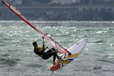wind-surf On the Garda Lake
